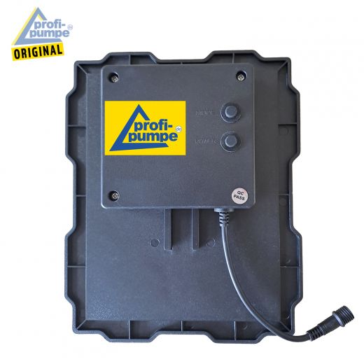 Solar Panel mit Akku 7,4V 3 Watt Rückseite