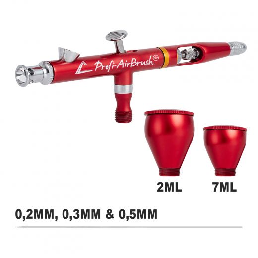 Airbrush Double-Action-Gun, Airbrush Gravity Gun, Airbrush Schwerkraft Pistole, Airbrush Dual-Action